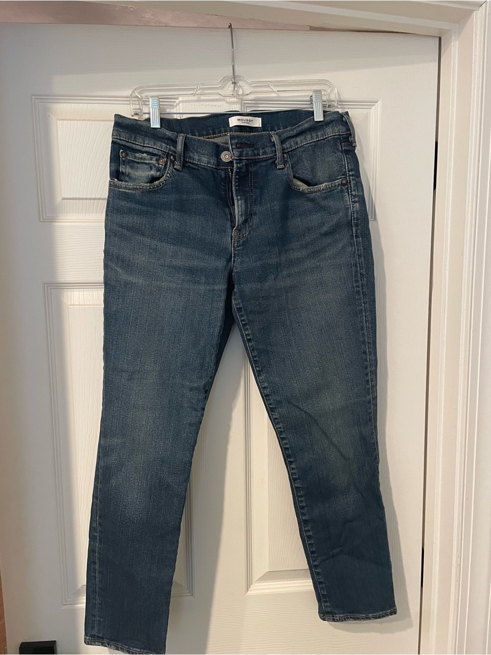 Moussy Vintage Jeans in Dark Blue Wash